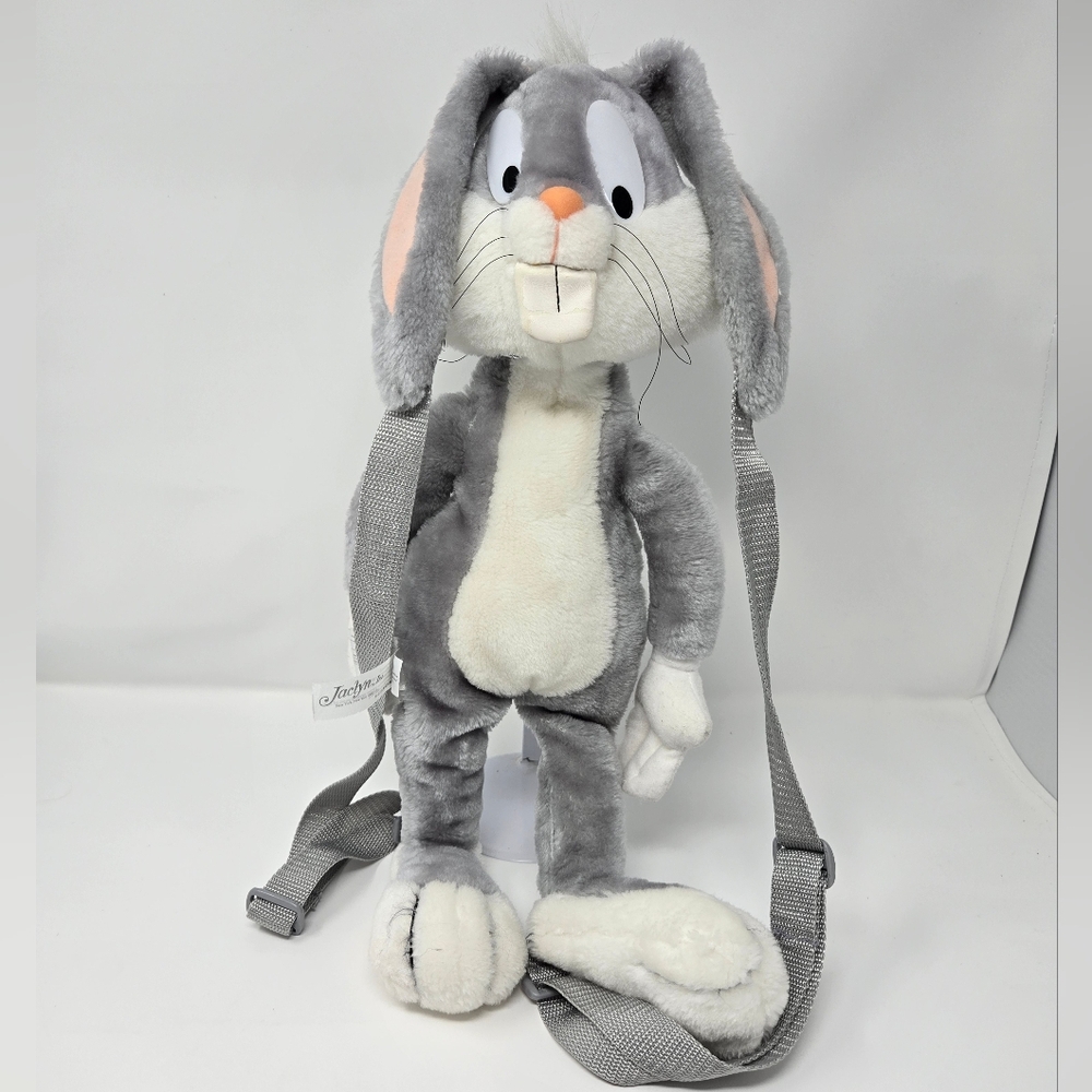 Vintage 1997 Looney Tunes Plush Bugs Bunny Backpack